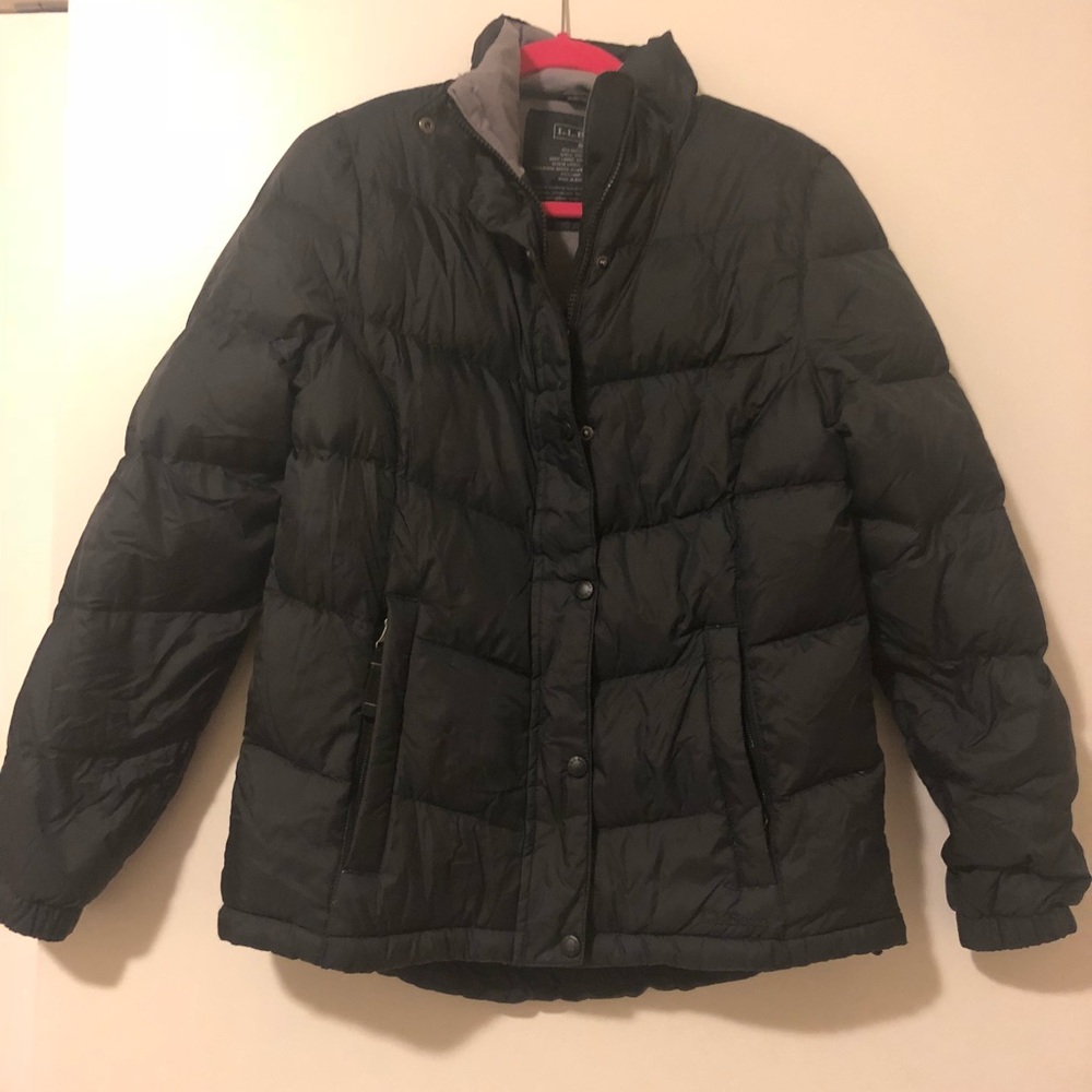 LL Bean down puffer jacket